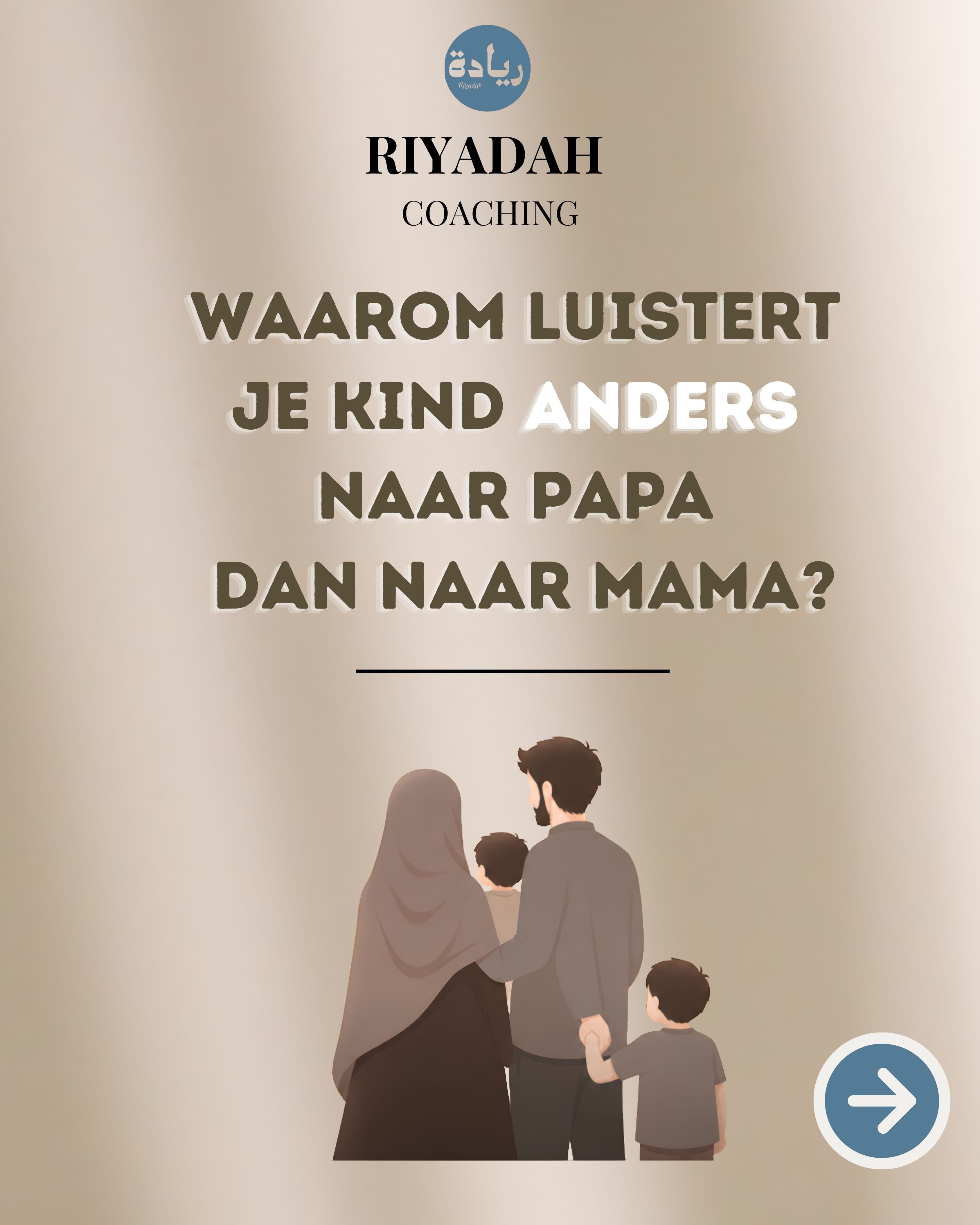 Waarom luistert je kind anders naar papa dan naar mama?, pagina 1